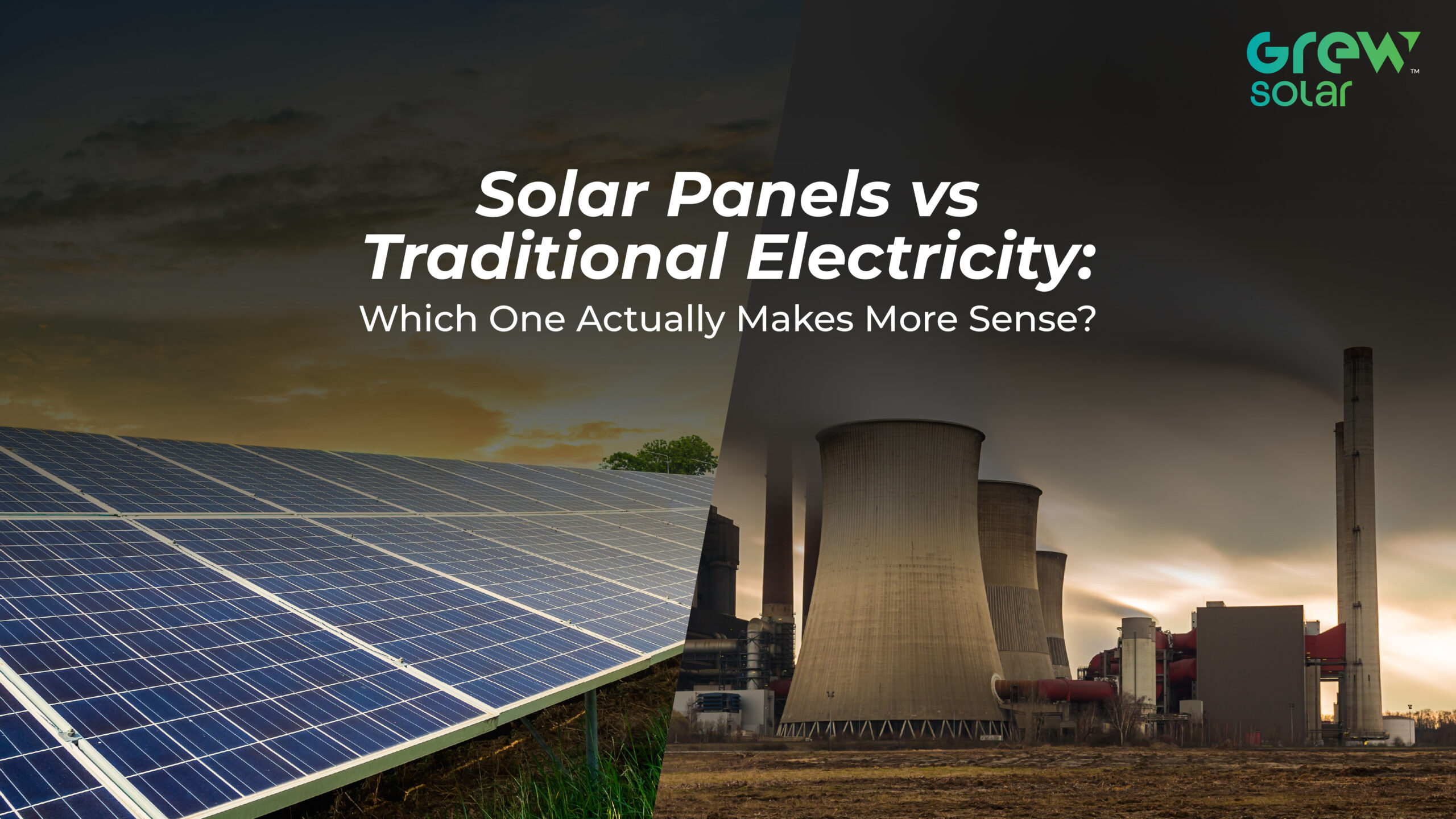Solar Panels vs Traditional Electricity